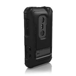  Ballistic HTC EVO 3D Hard Core (HC) Case   Black/Grey   HTC EVO 