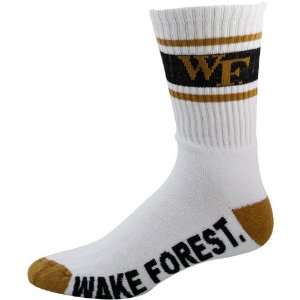 Wake Forest Demon Deacons Striped Cushion Crew Socks  