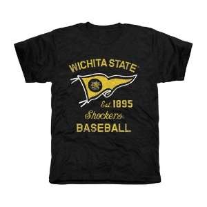  Wichita State Shockers Pennant Sport Tri Blend T Shirt 