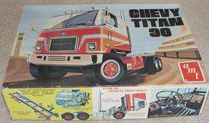 Vintage AMT Chevy Titan 90 Model Kit 1/25 Made in USA  