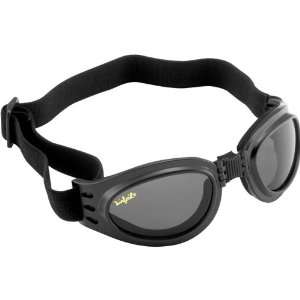   Airfoil On Road Racing Motorcycle Goggles Eyewear   Smoke / One Size