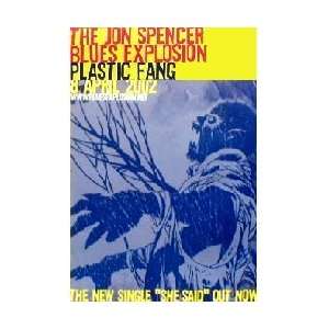 JON SPENCER BLUES EXPLOSION Plastic fang Music Poster 