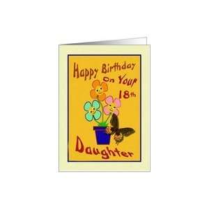  Happy Birthday  18th  Daughter Card Toys & Games