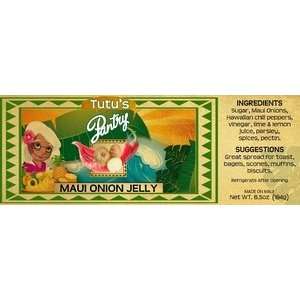 Hawaii Maui Tutus Pantry Maui Onion Jelly 3 Jars  Grocery 