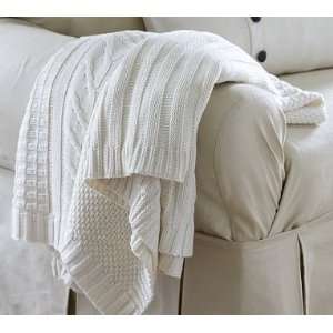  Pottery Barn Sweater Knit Throw