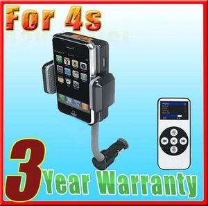   Car FM Radio Transmitter/Charger Accessory For iPod Apple iPhone 4G 4S