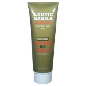   SABILA Super Extra Hold Spiky High Quality Iron Gel 8oz/240ml Beauty