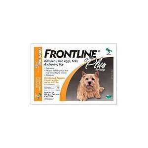  Frontline Plus for Dogs 0 22lbs 3 Pack