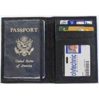 RFID Blocking Leather Passport Holder