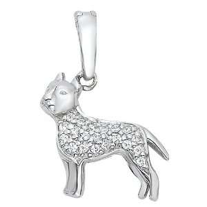  American Staffordshire Terrier Charm   Sterling Jewelry