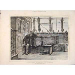  Livingstone Wainwright Coffin Ship Aden Dr Print 1874 