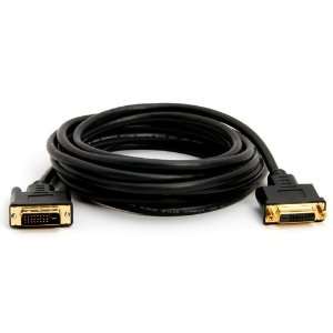  15FT Dvi 24 Pin M To F Dual Link Ext Cab Electronics