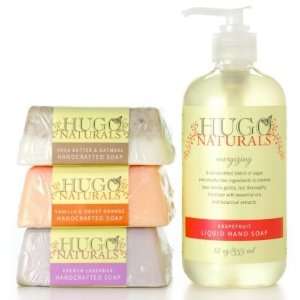  Hugo Naturals Four Piece Soap Kit Beauty