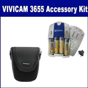  Vivitar ViviCam 3655 Digital Camera Accessory Kit includes 