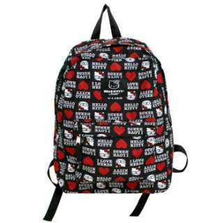 Product Name Hello Kitty I Love Nerds Canvas Backpack