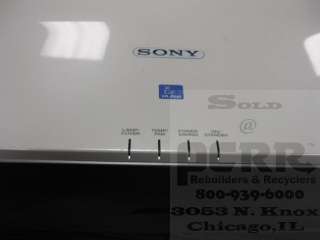 SONY vpl px40 SUPERBRIGHT PROJECTOR 3500 LUMENS 806 lamp hrs  