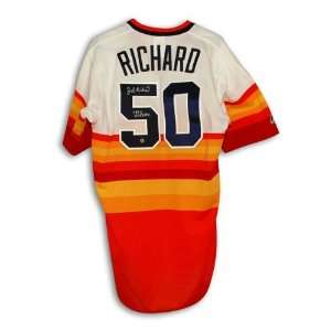  J.R. Richard Autographed/Hand Signed Houston Astros 