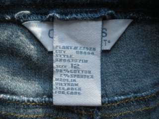 KORET CITY BLUES Stretch Cotton Denim Blue Jeans 12  34 X 29 Elastic 