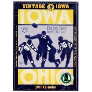 Iowa Hawkeyes Vintage 2010 Football Program Calendar  