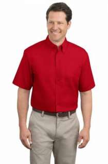 Port Authority Short Sleeve Button Up Shirt 2XL 6XL  