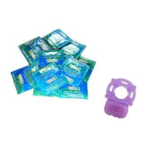 Trustex Blue Colored Premium Latex Condoms Lubricated 24 condoms Plus 
