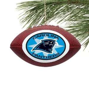    NFL Carolina Panthers Mini Football Ornament