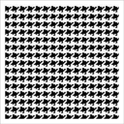 Crafters Workshop Houndstooth Template  