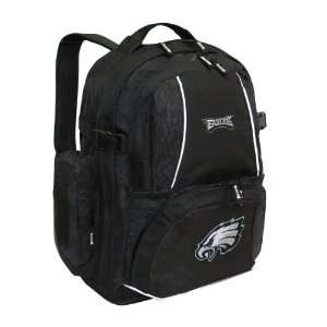  NFL Philadelphia Eagles Black Backpack Trooper Sports 