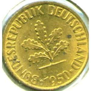Germany 1950 D 10 Pfennig KM#108