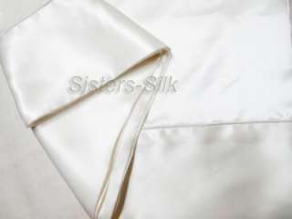 pc 16.5M/M 100% Silk Flat Sheet●King/Cal king  