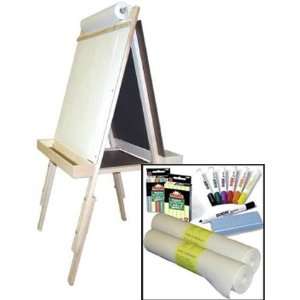  Beka Adjustable Double Sided Easel and Supplies Combo #3 