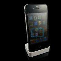 White Sync Dock Cradle Charger for Apple iPhone 4 4G 4S Docking Stand 