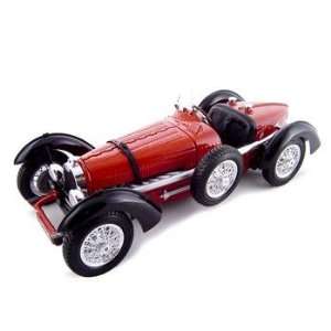  1934 Bugatti Type 59 Red 118 Diecast Model Toys & Games