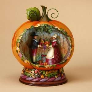 Jim Shore, Pumpkin Harvest Diorama 