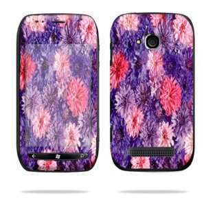   Windows Phone T Mobile Cell Phone Skins Purple Flowers Cell Phones