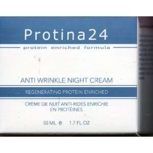  Anti Wrinkle Night Cream, Regenerating Protein Enriched 