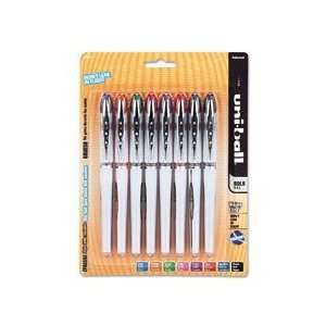 uni ball Vision Elite Stick Bold Point Rollerball Pens, 8 Assorted Ink 