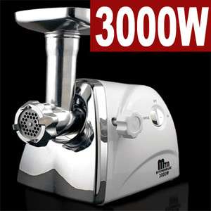 New MTN kitchenware 3000W/ 3.4HP Compact Electric Meat Grinder  