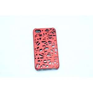 HK Polycarbonate Hard Plastic Protector Protective Red Case Cover for 