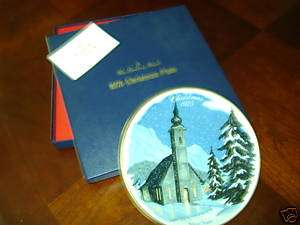 Rare Estate Find ~The Danbury Mint 1975 Christmas Plate  