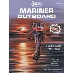  SELOC SERVICE MANUAL MARINER OUTBOARDS 1 2 CYL 1977 89 