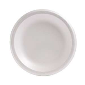  Genpak Celebrity Foam Dinnerware, 8.88 inches Plate, White 