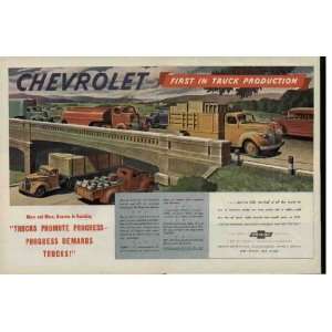  CHEVROLET   First In Truck Production Trucks Promote 