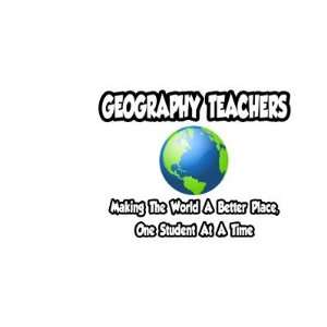  Geography TeachersWorld a Better Place Mugs