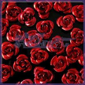 200PC Rose Metal Bead Wedding Table Decoration Confetti  