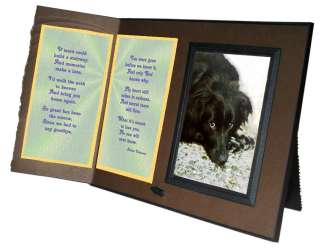 If Tears Could Build a Stairway Pet Loss Sympathy Gift Brown w/ Foil 