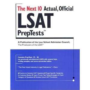   LSAT Preptests [Paperback] Law School Admission Council Books
