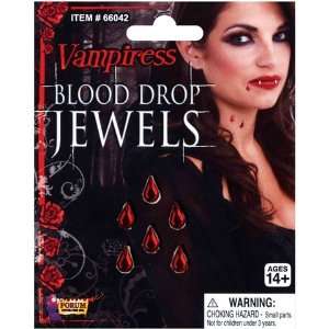  Vampiress blood drop jewels