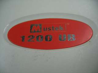 Mustec 1200UB USB Powered Flatbed Scanner  
