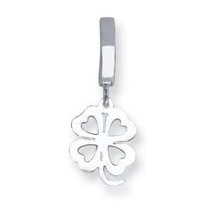  Solid Open Design 4 Leaf Clover TummyToy Belly Ring 